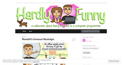 Desktop Screenshot of hardlyfunny.com